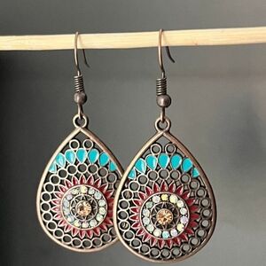 Bohemian tribal earrings
